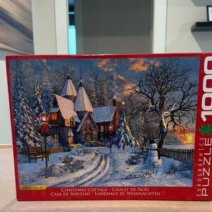 Eurographics Christmas Cottage Puzzle